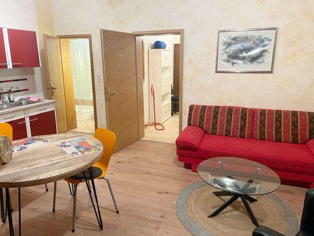 Wohnzimmer Ferienwohnung Kuckucksnest
